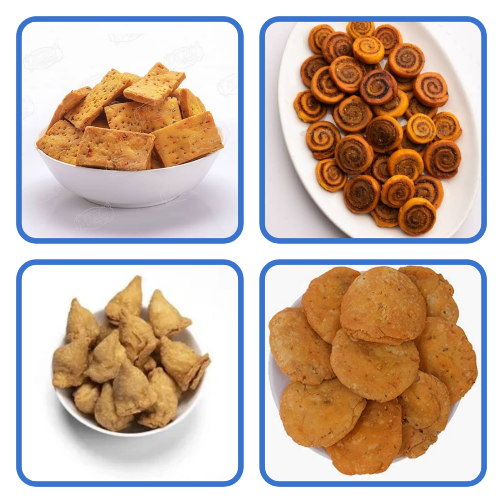 Methi bhakarvadi mathari samosa